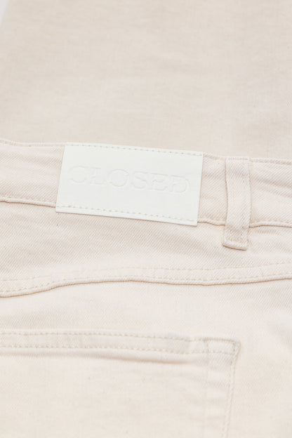 Milo Comfort Stretch Straight Jean - Ivory - DUNE + SALT