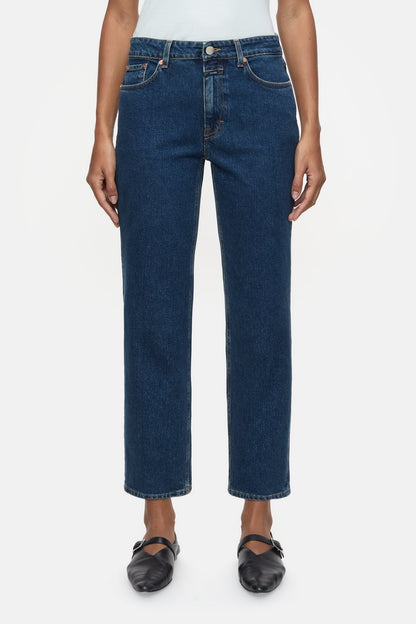 Milo Comfort Stretch Straight Jeans - Dark Blue - DUNE + SALT