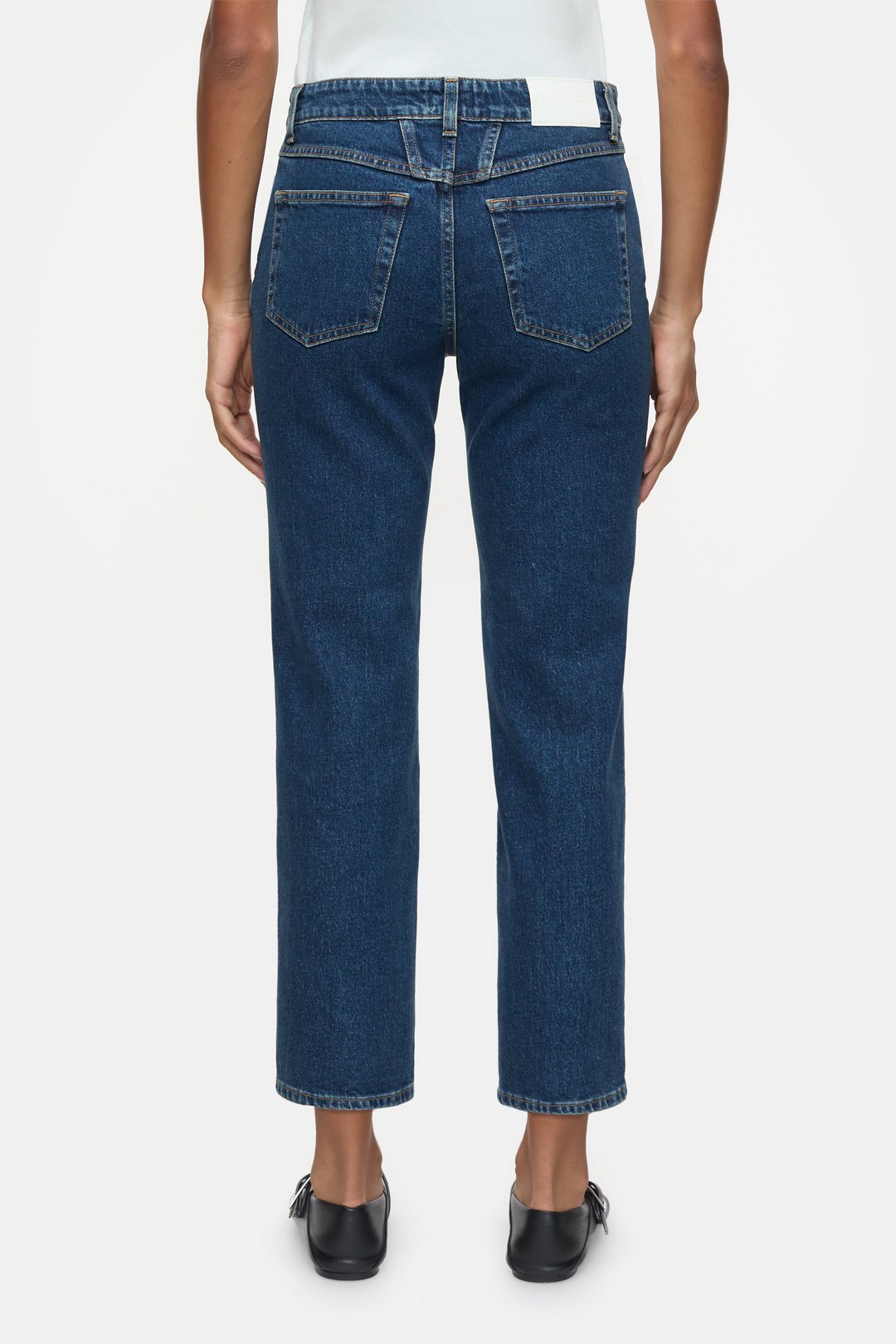 Milo Comfort Stretch Straight Jeans - Dark Blue - DUNE + SALT