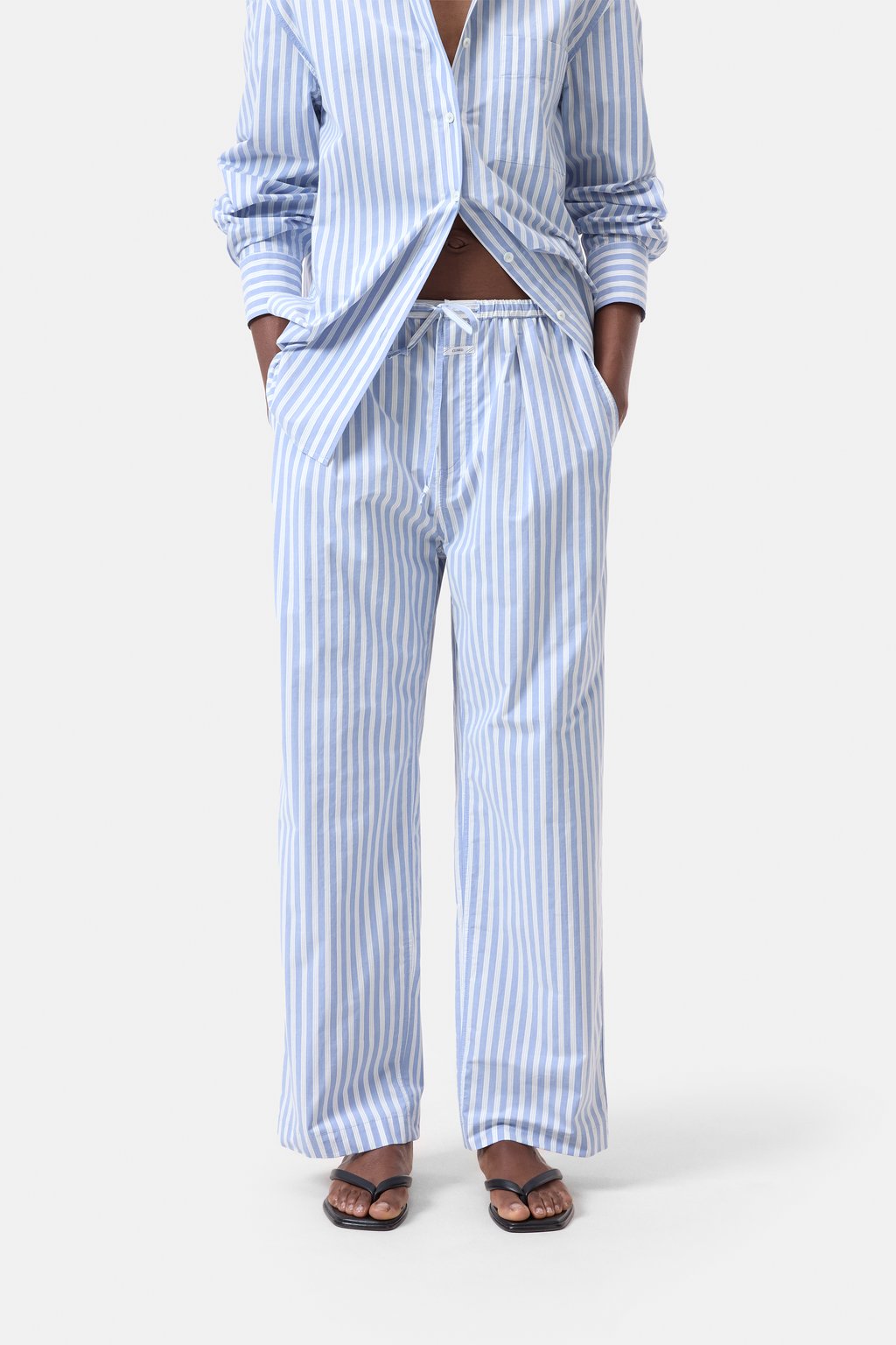 Romilla Relaxed Pants - Cornflower Blue - DUNE + SALT