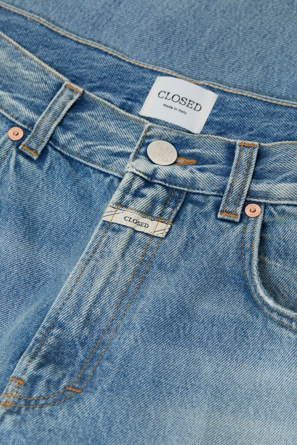 Jonta Relaxed Jean - Mid Blue - DUNE + SALT