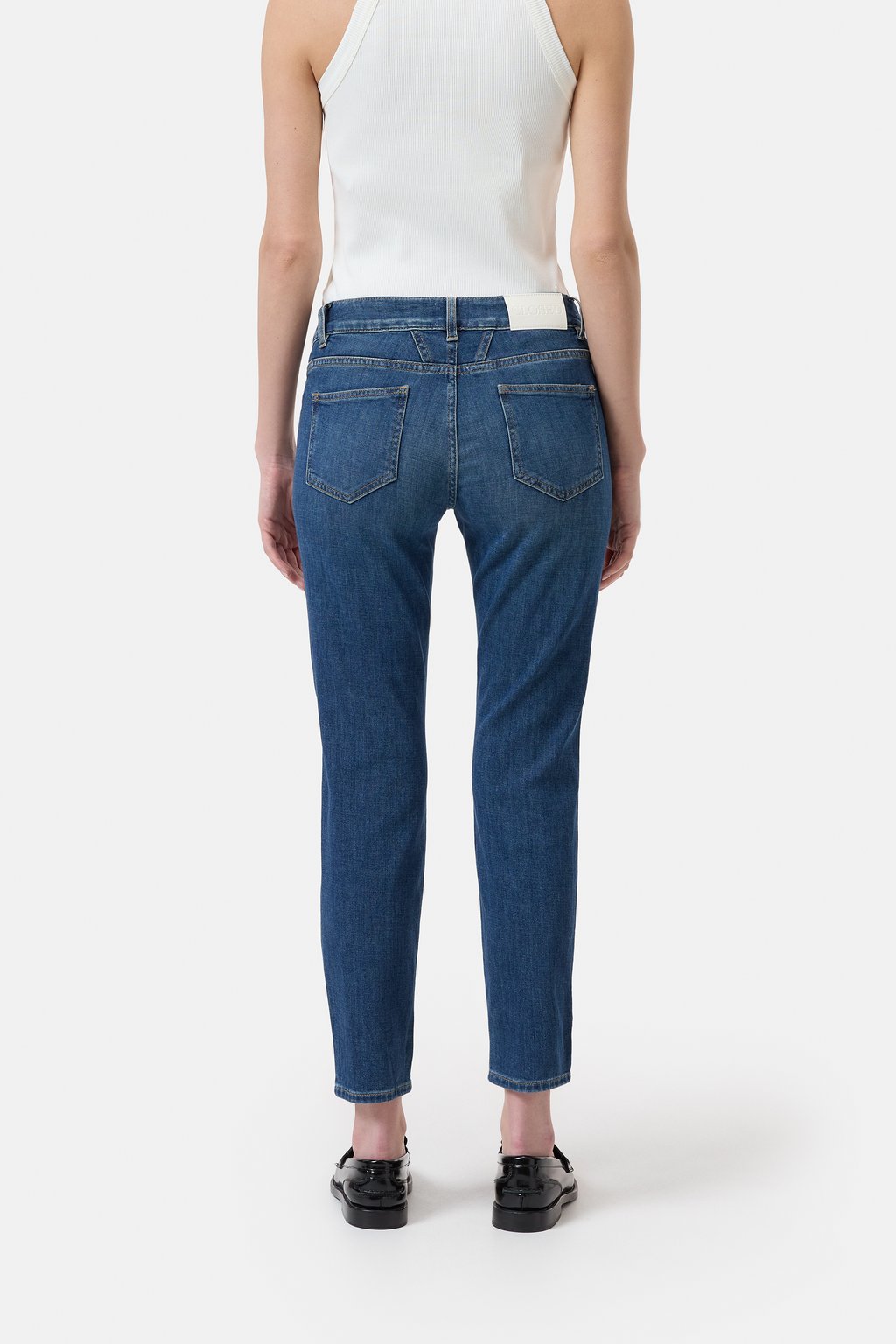 Baker Skinny Jean - Dark Blue - DUNE + SALT