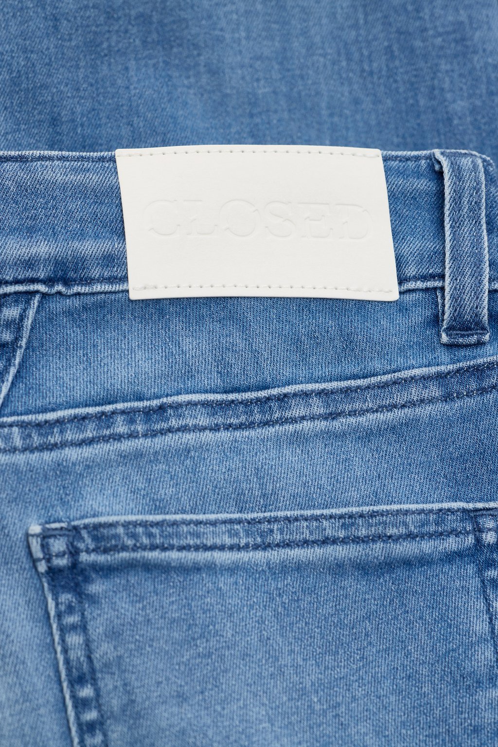 Baker Super Stretch Skinny Jean - Mid Blue - DUNE + SALT