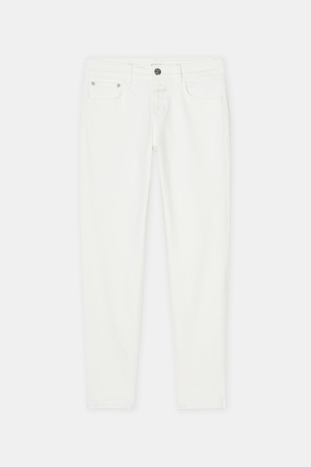 Baker Power Stretch Skinny Jeans - Ivory - DUNE + SALT