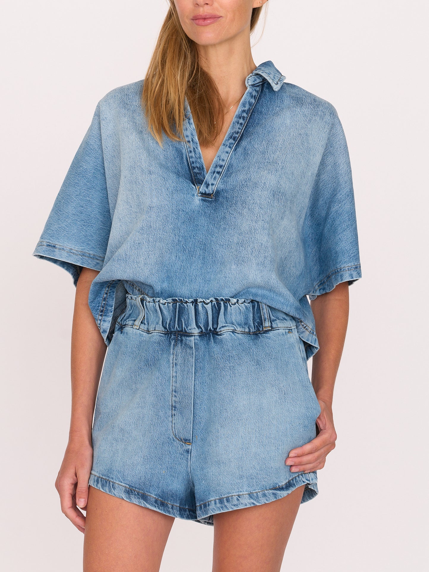 Lotus Shirt - Malibu Wash