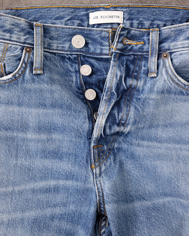 Harlan Straight Archive Selvedge 12oz - Carpenter Wash - DUNE + SALT