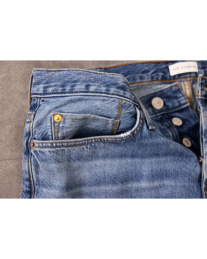 Harlan Straight Archive Selvedge 12oz - Carpenter Wash - DUNE + SALT
