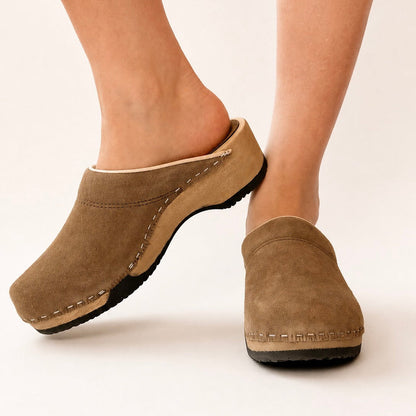 KUNSTENDESIGN.COM Embla | Umber Suede Misty Rose
