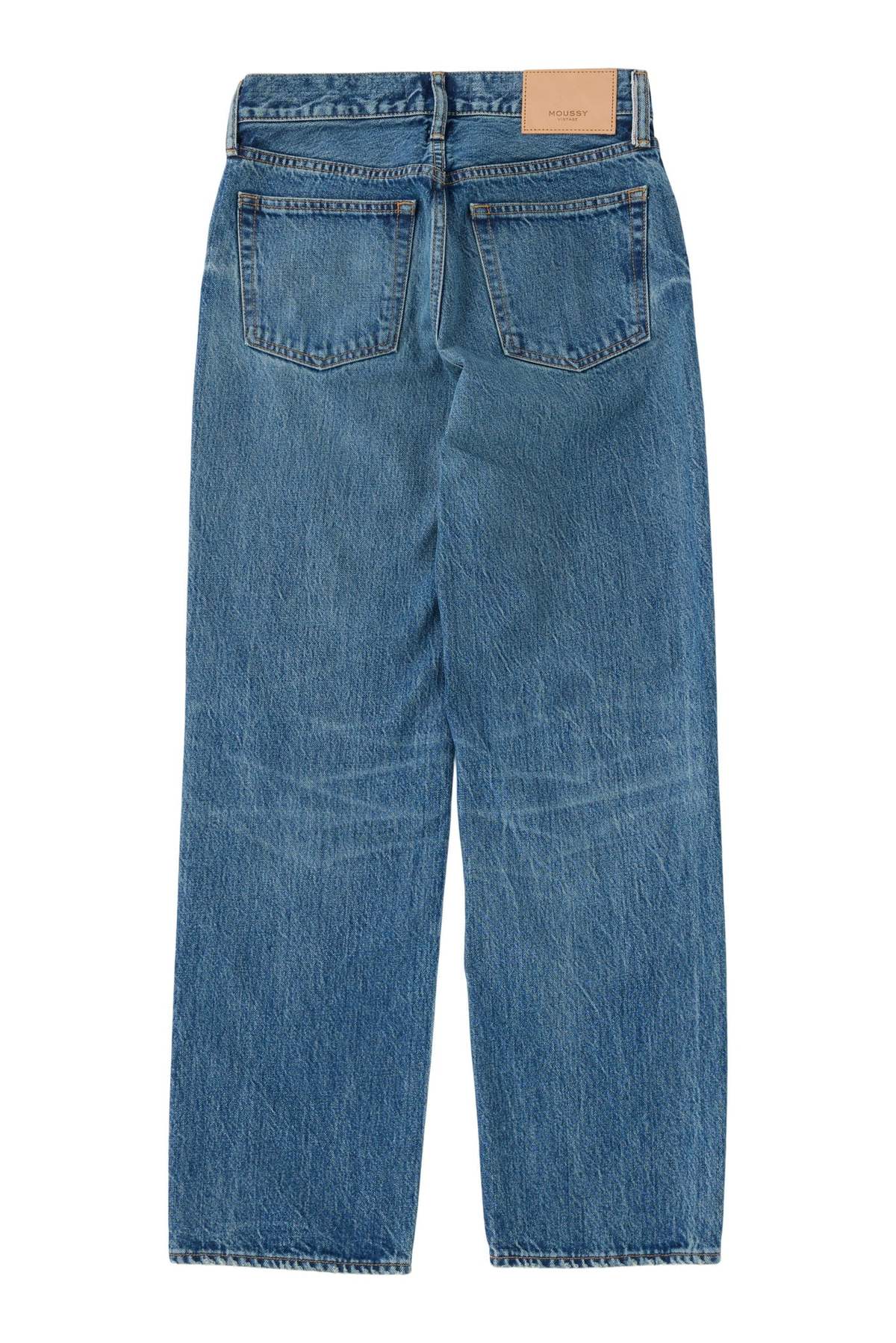 Moussy Clinton Straight Low Jean - Blue Dark Slate Blue