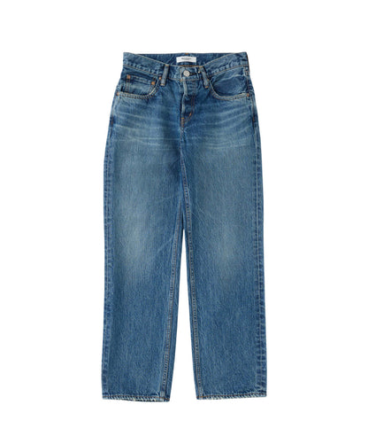 Moussy Clinton Straight Low Jean - Blue Dark Slate Blue