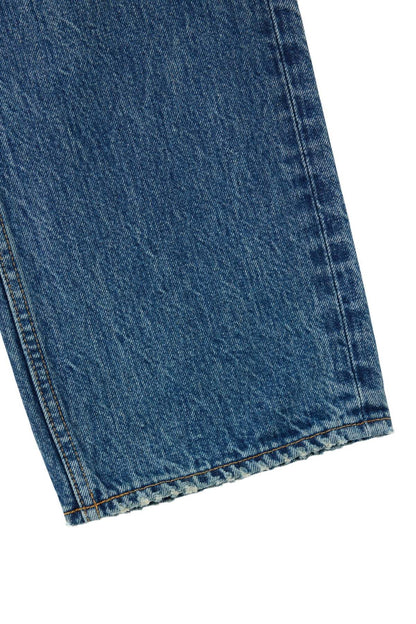 Moussy Clinton Straight Low Jean - Blue White Smoke