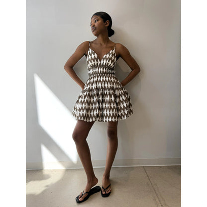 Mini Sundress - Tribal Zig Zag - DUNE + SALT