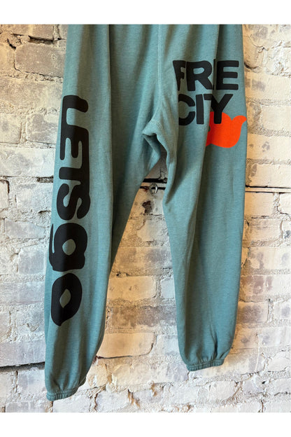 CIRCA'99 OG LETSGO OLDSCHOOL POLYBLEND/FLUFF sweat - bluemachine - DUNE + SALT