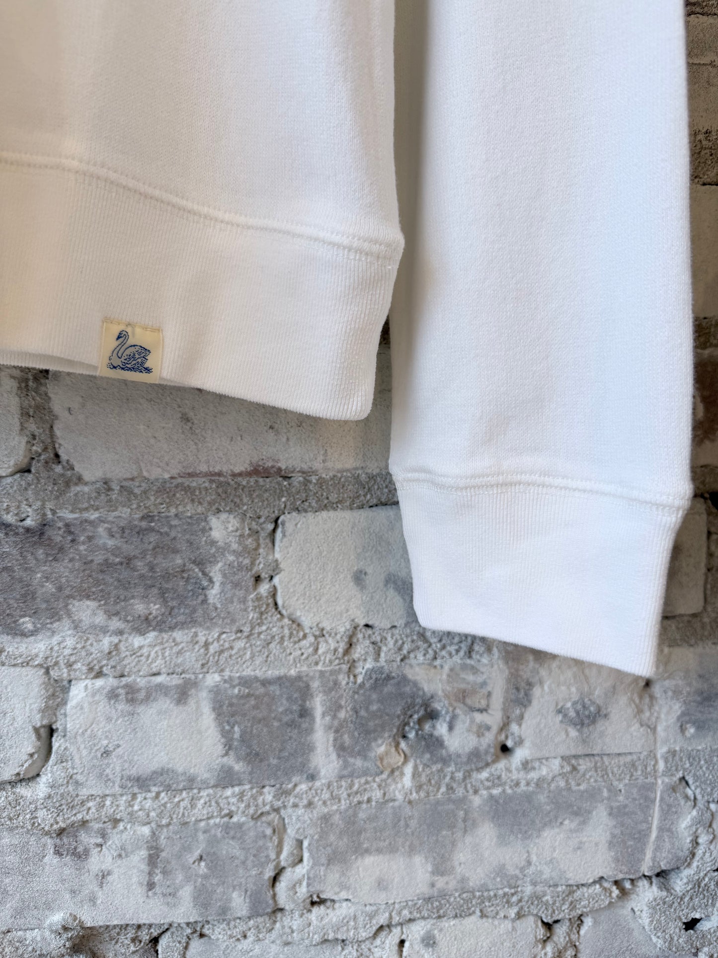 Lightweight Raglan Sweatshirt - White - DUNE + SALT