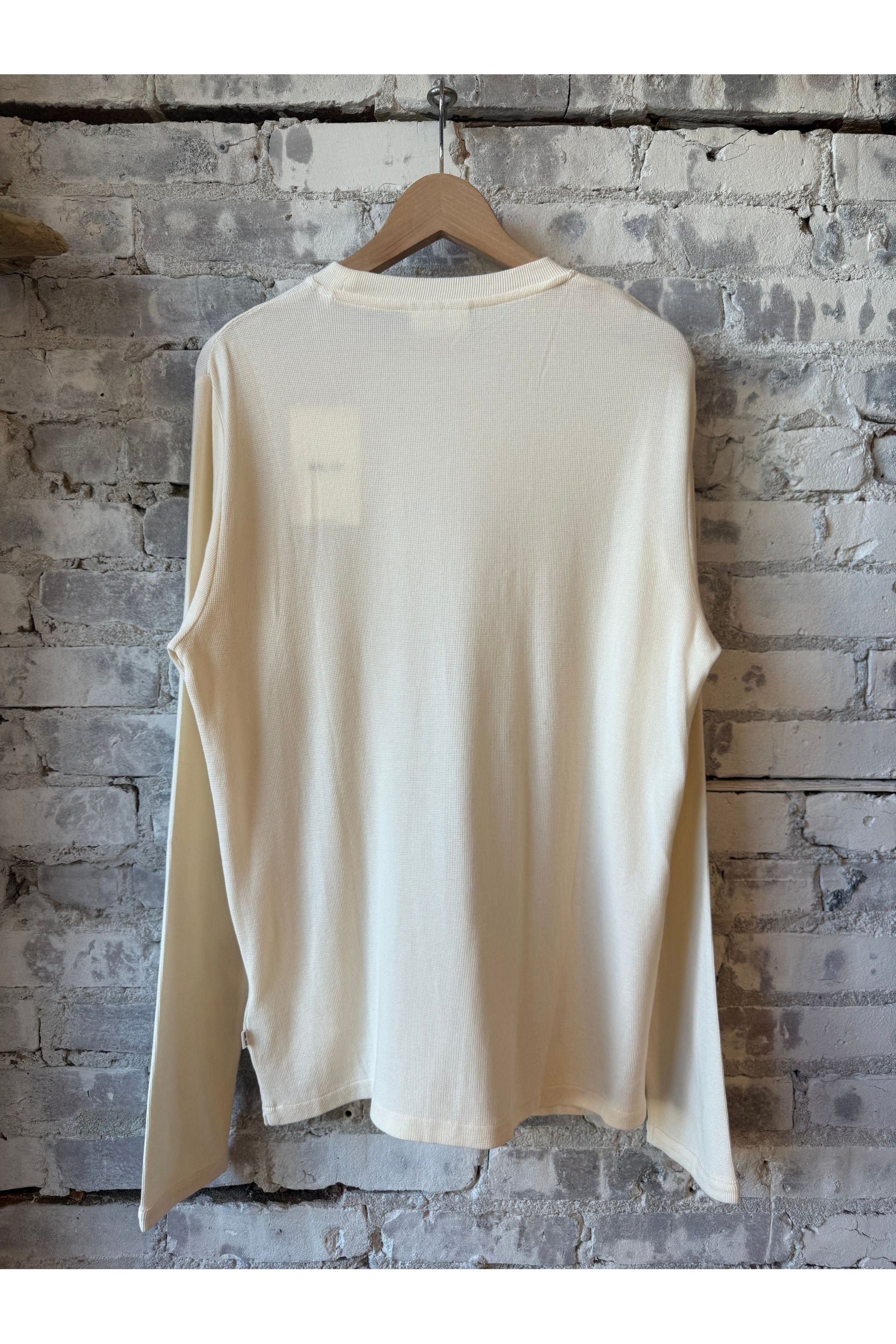 Clive Honeycomb Structured Tee - Egg White - DUNE + SALT