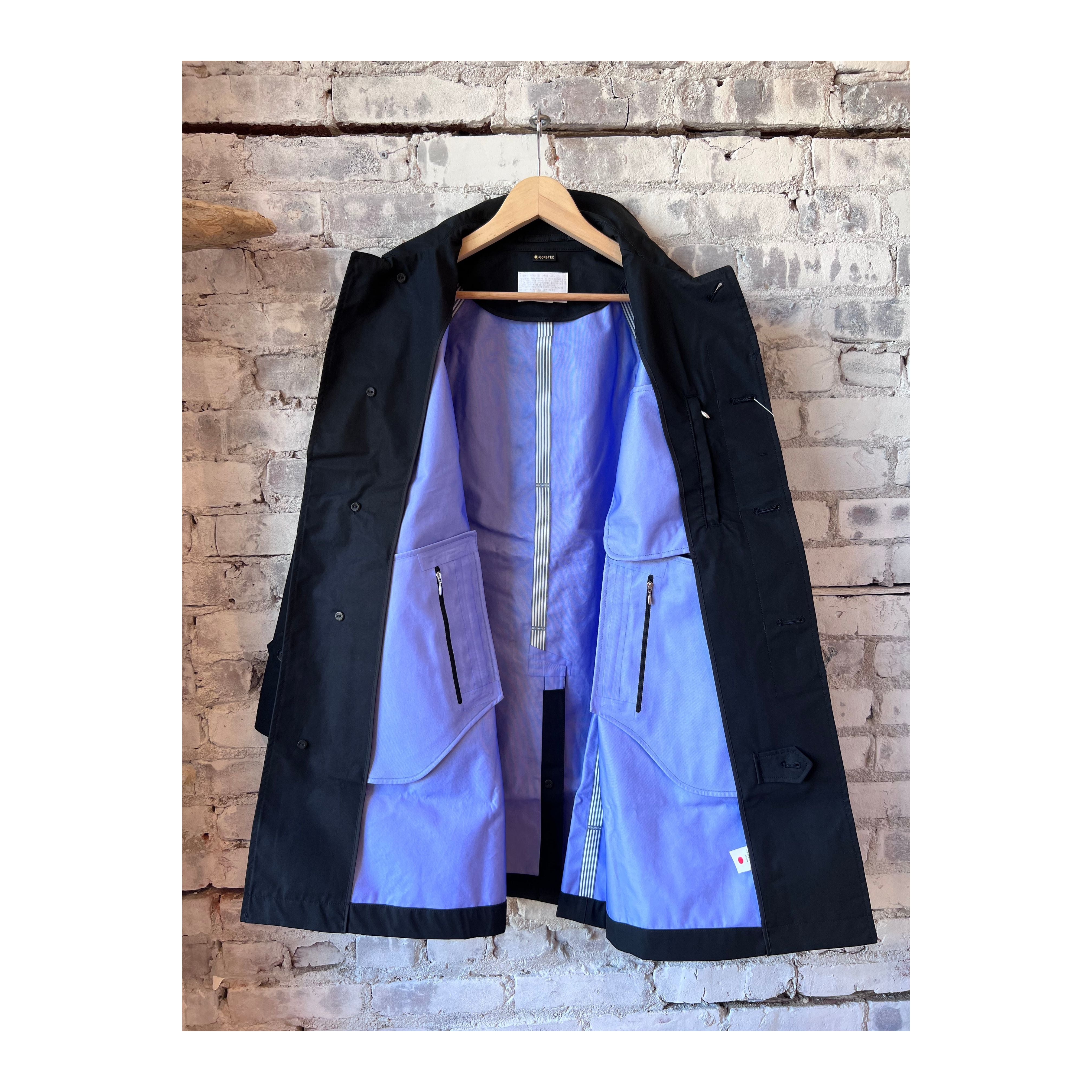 GORE-TEX Soutien Collar Coat - Black – DUNE + SALT