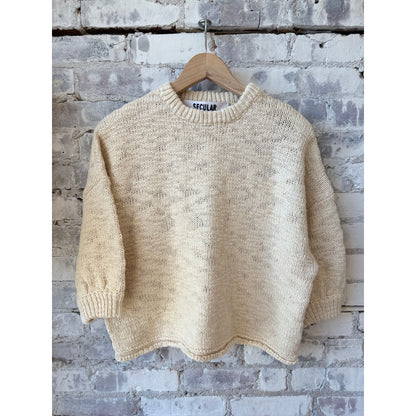 3/4 Sleeve Sweater - Ivory - DUNE + SALT