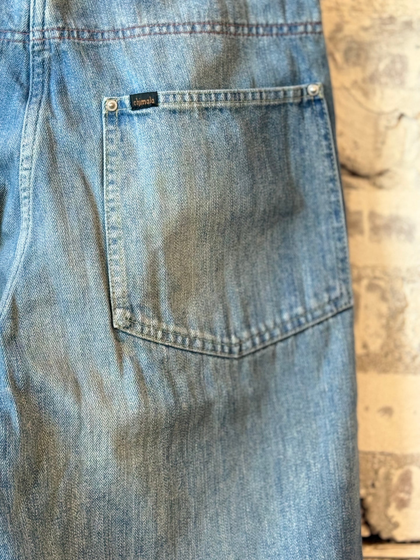 Unisex 13oz Wide Width Adj. Pants - Smoky Light - DUNE + SALT