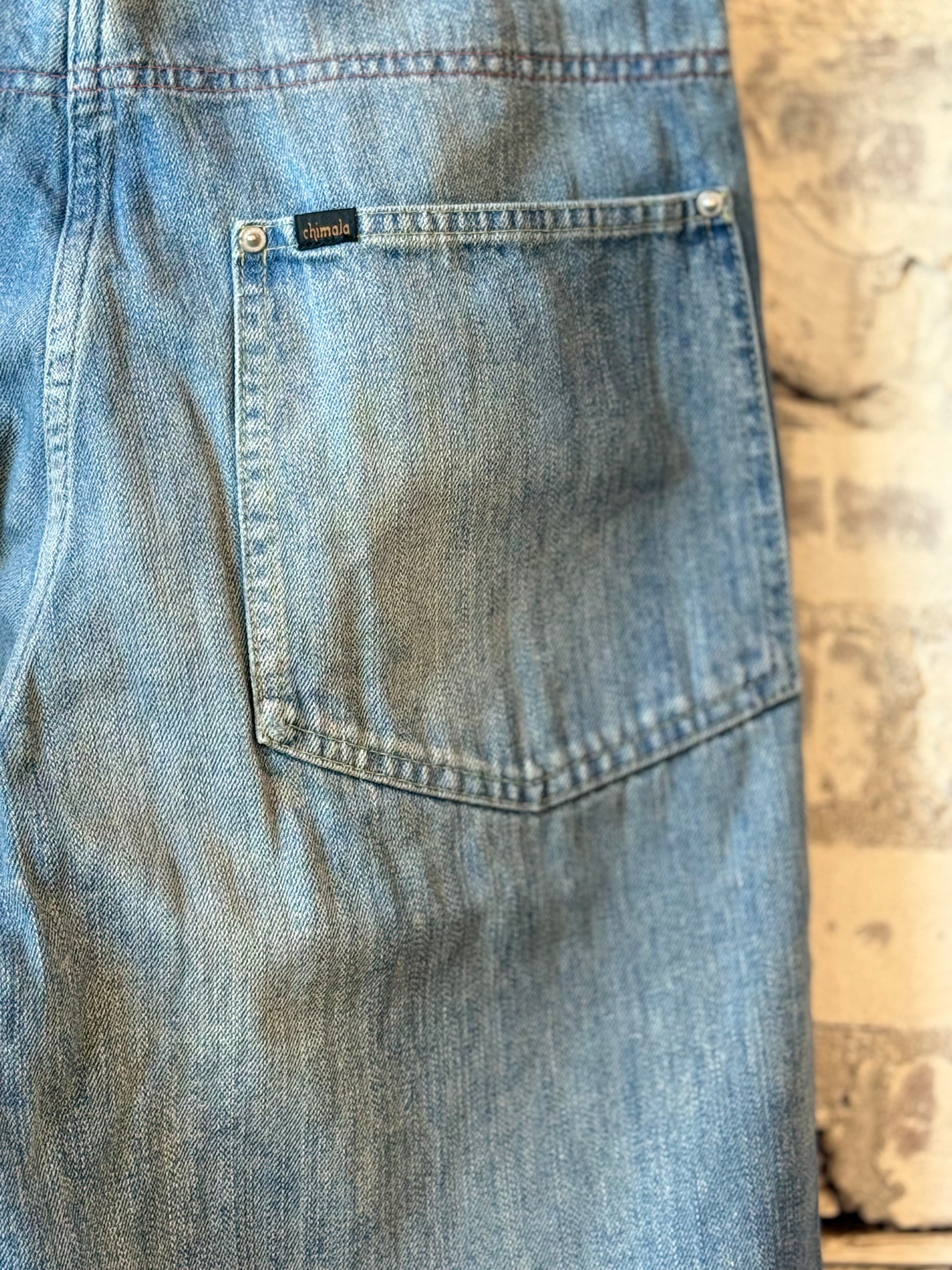 Unisex 13oz Wide Width Adj. Pants - Smoky Light - DUNE + SALT