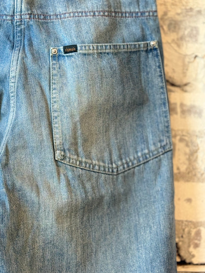 Unisex 13oz Wide Width Adj. Pants - Smoky Light - DUNE + SALT