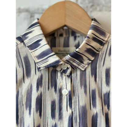 Hartford Women's Corazon Woven Shirt - Ink Dark Gray