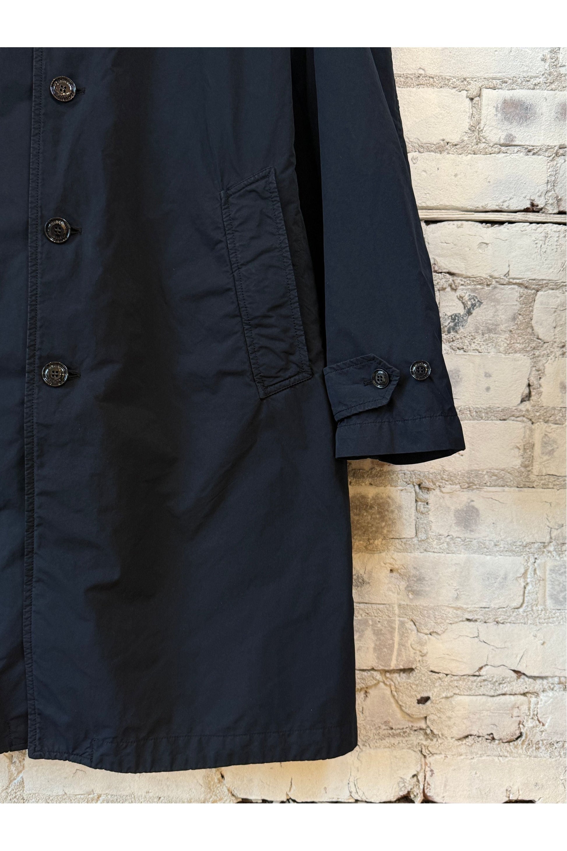 2-in-1 Garment Dyed Car Coat - Navy - DUNE + SALT