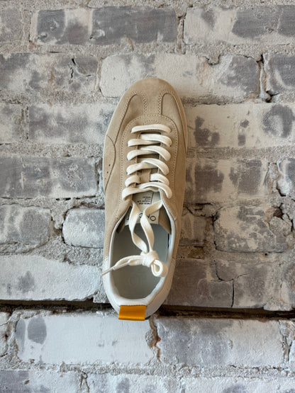Fuji Men's Court Sneaker - Wheat - DUNE + SALT