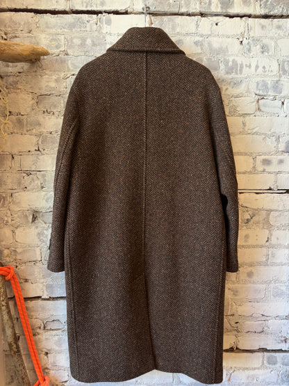 Presidents Hickory Garden Coat displayed on a hanger, featuring durable fabric and classic design for outdoor gardening and casual wear.