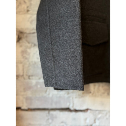 Aspesi Nelson Double Wool Field Jacket - Charcoal Dim Gray