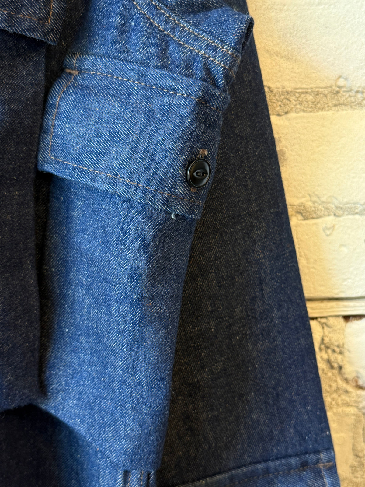 Presidents Camping Cotton/Wool Shirt - Denim Dark Slate Gray