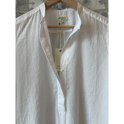 Hartford Women's Cartoon Woven Shirt - White Dark Gray