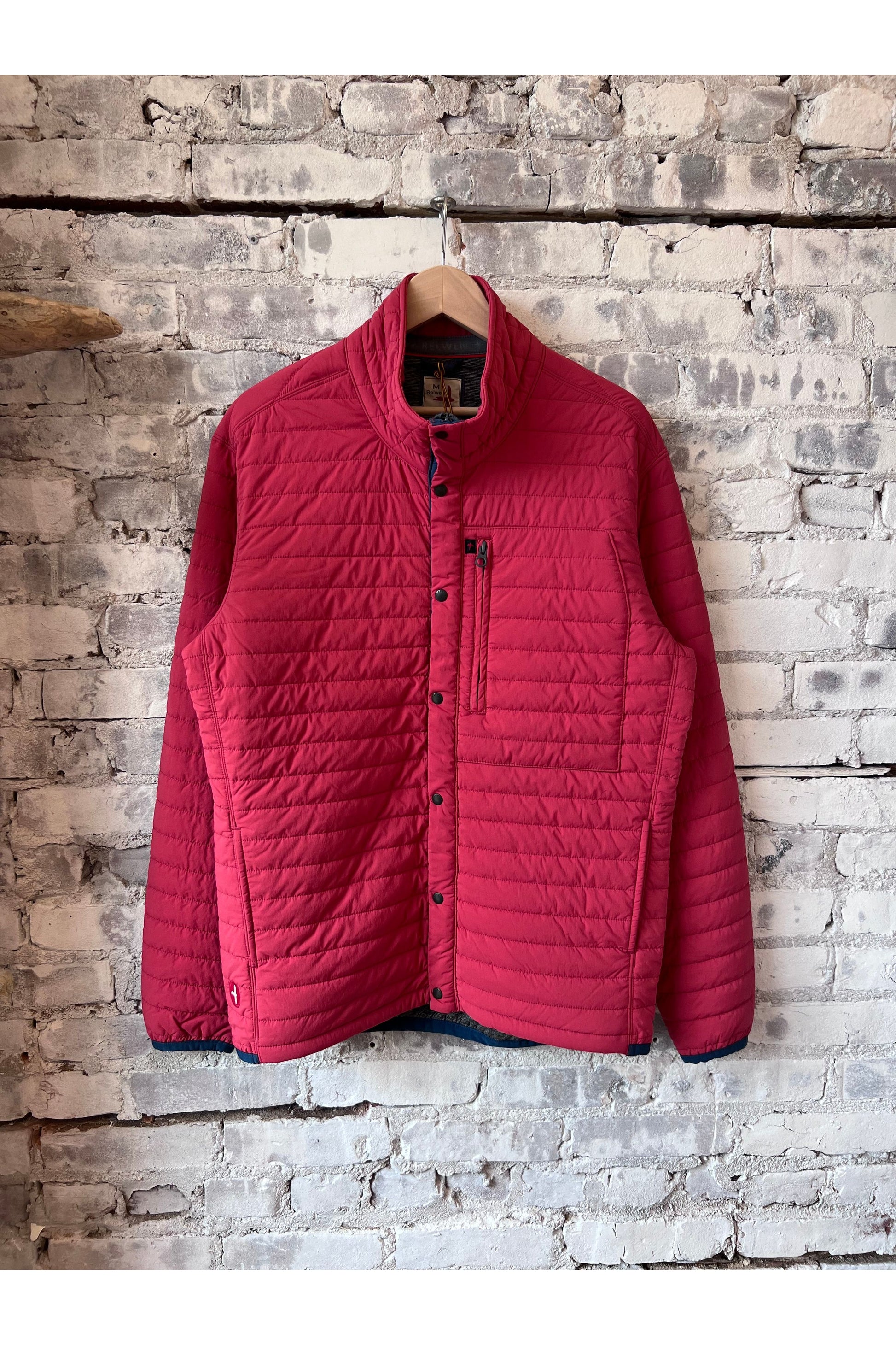 Windzip Jacket - Red Fade - DUNE + SALT