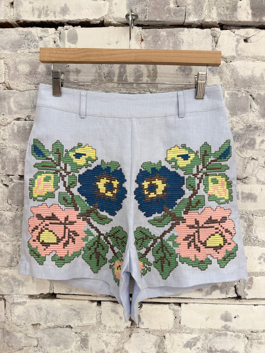 Elysian Whisper Shorts - Light Blue - DUNE + SALT