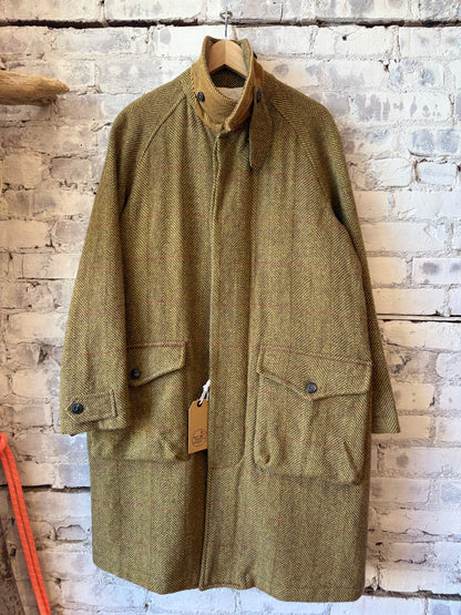East Harbour Surplus Yardley Shetland Wool Coat - Ocre Dim Gray
