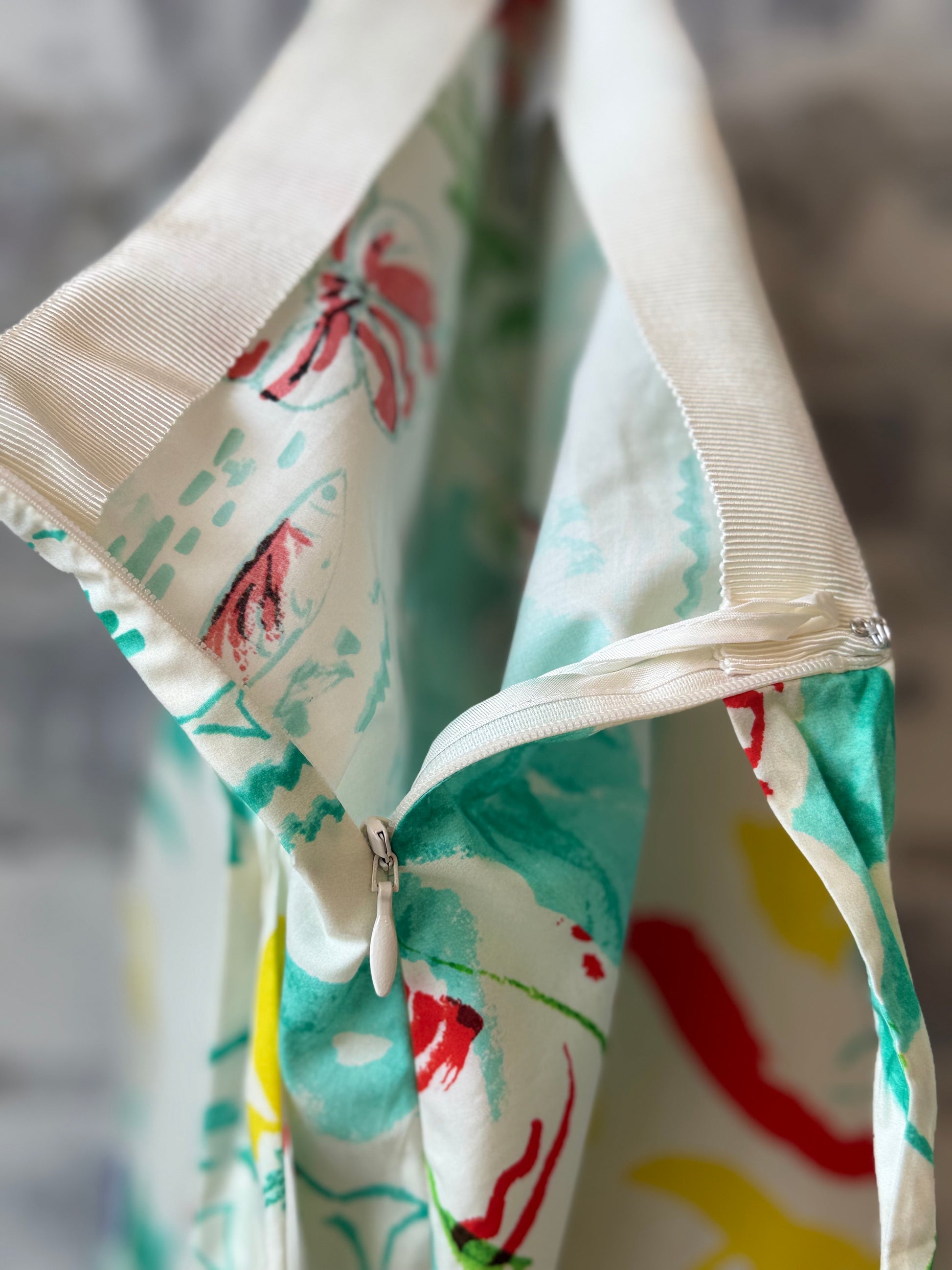 Viscose Twill Wrap Skirt - Stampa Multi - DUNE + SALT