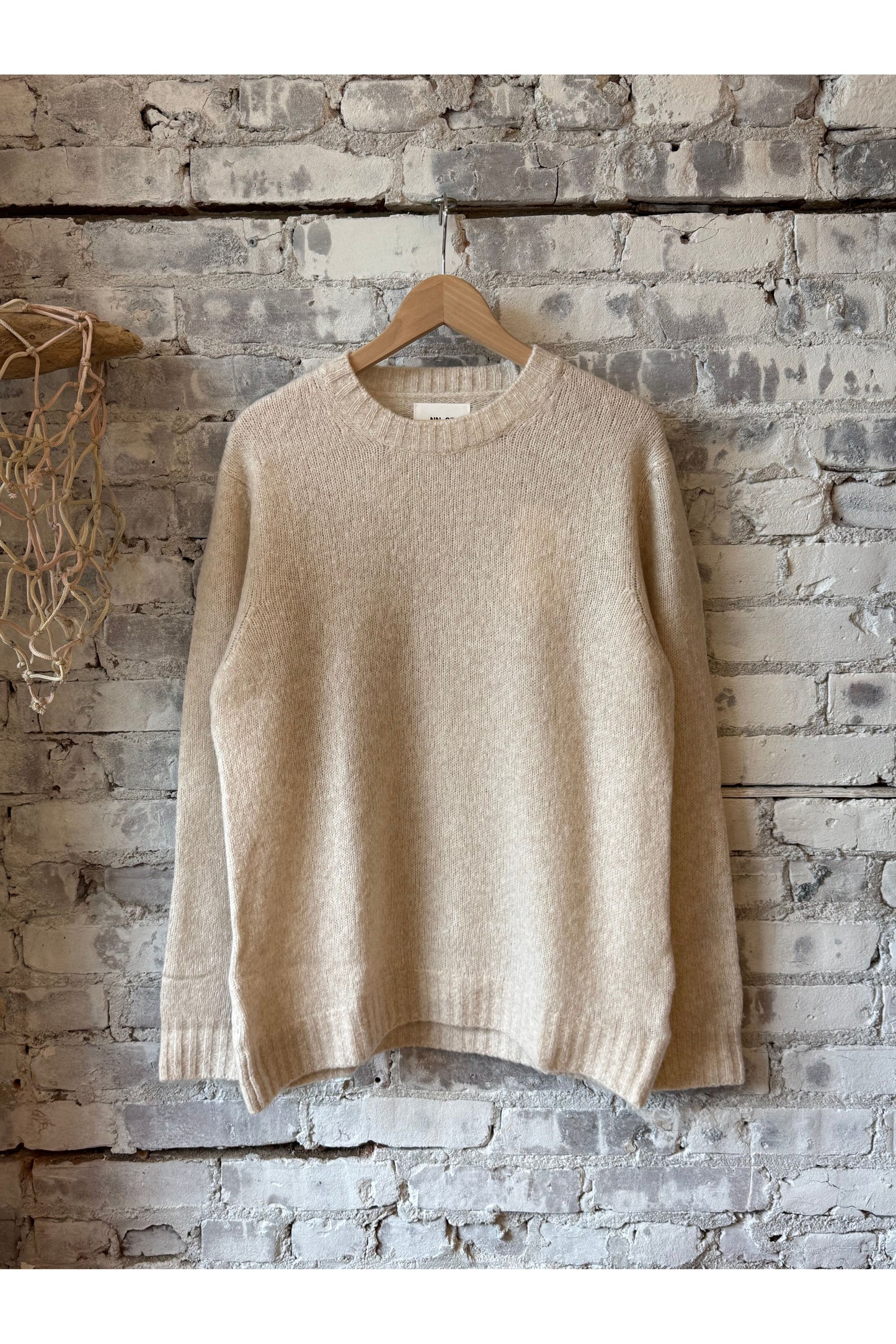 Lee Wool Blend Sweater - Ivory - DUNE + SALT