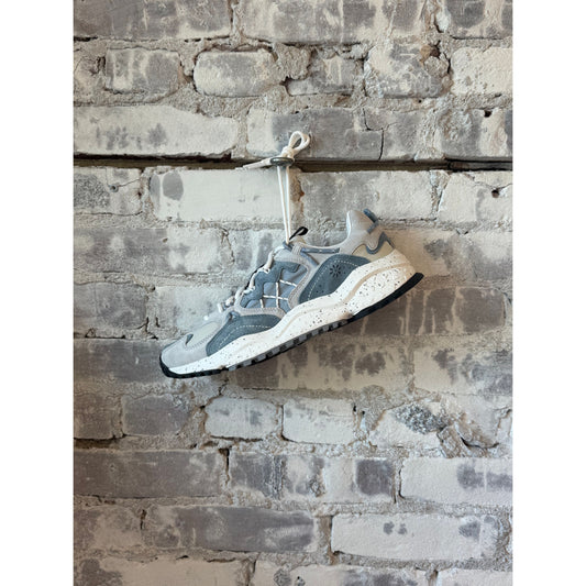 Flower Mountain Yamabushi Man Sneaker – Grey-Sugar Paper-Navy Dark Gray