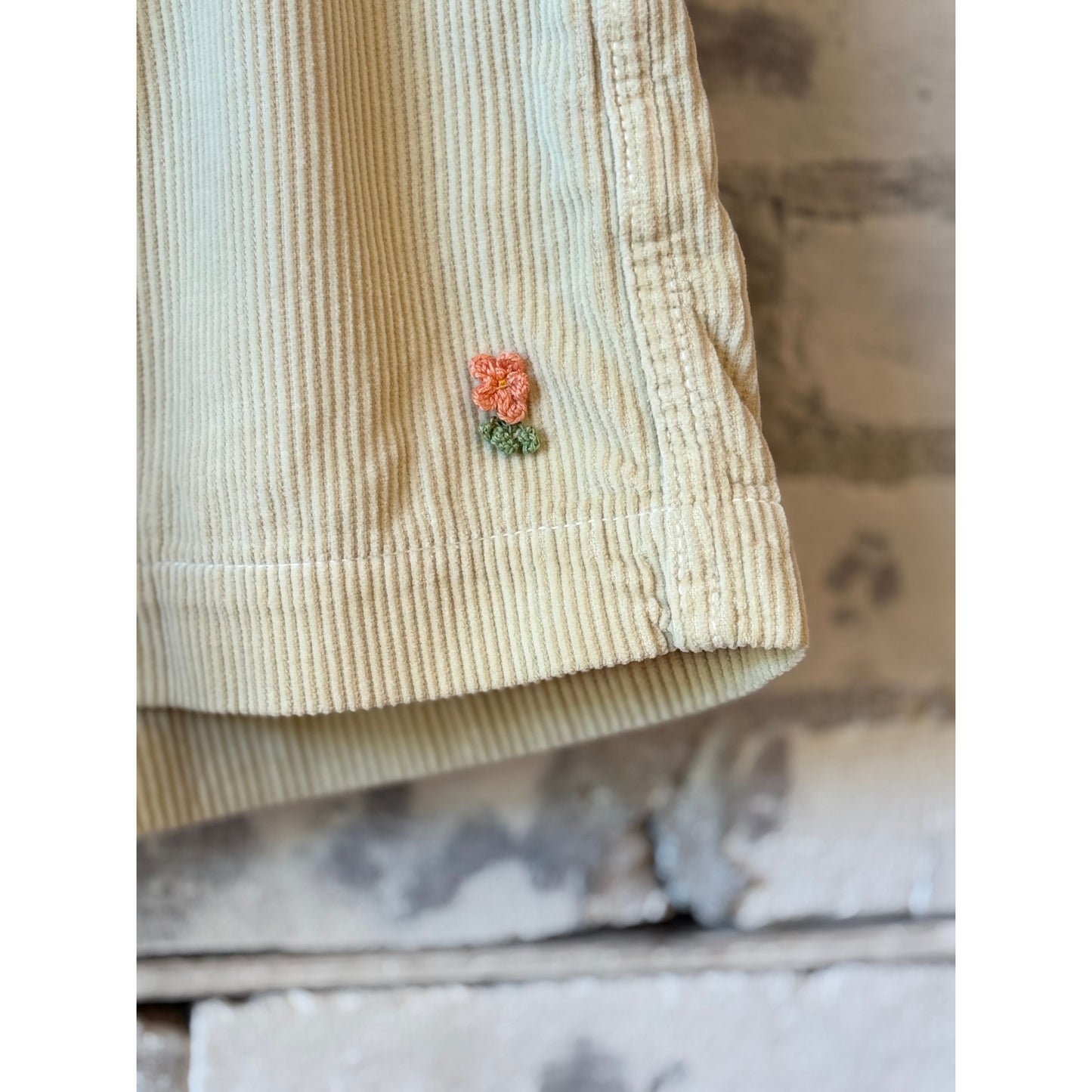 MONOSTERO Cord Surf Short - Kiwi Gray