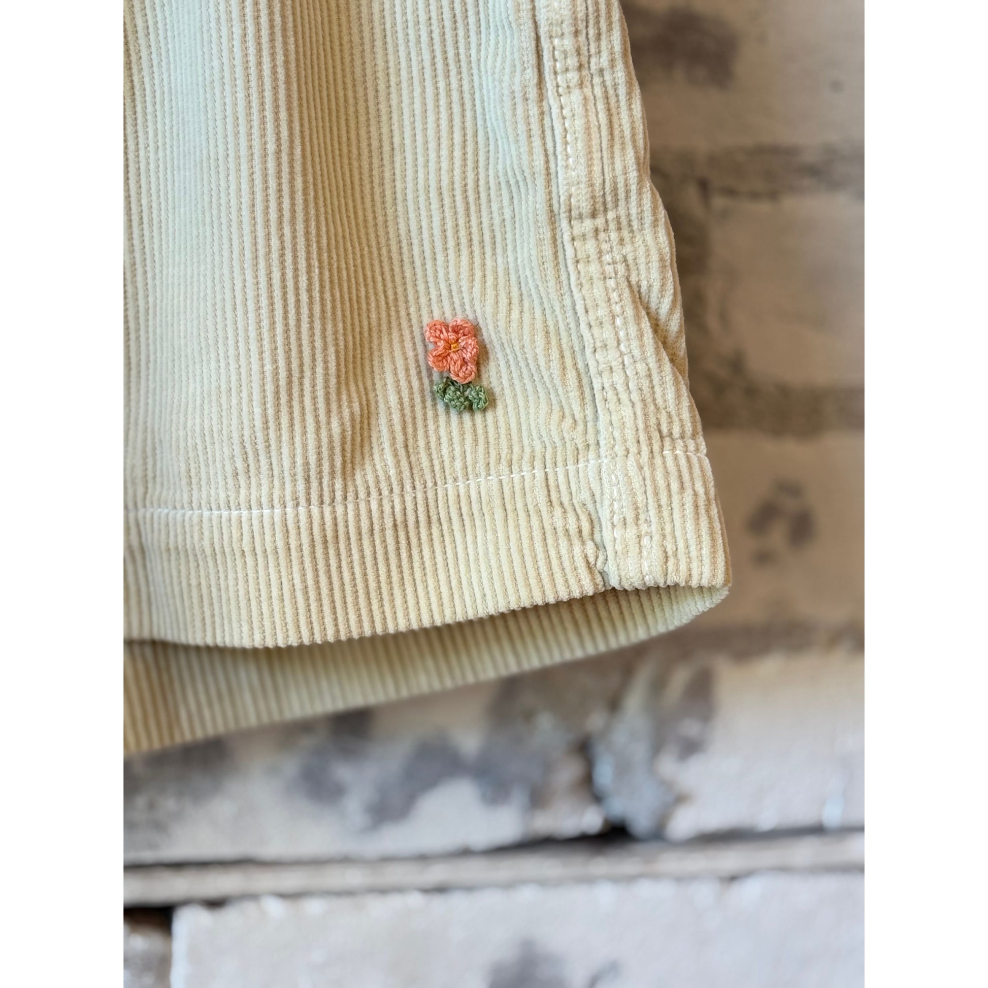 MONOSTERO Cord Surf Short - Kiwi Gray