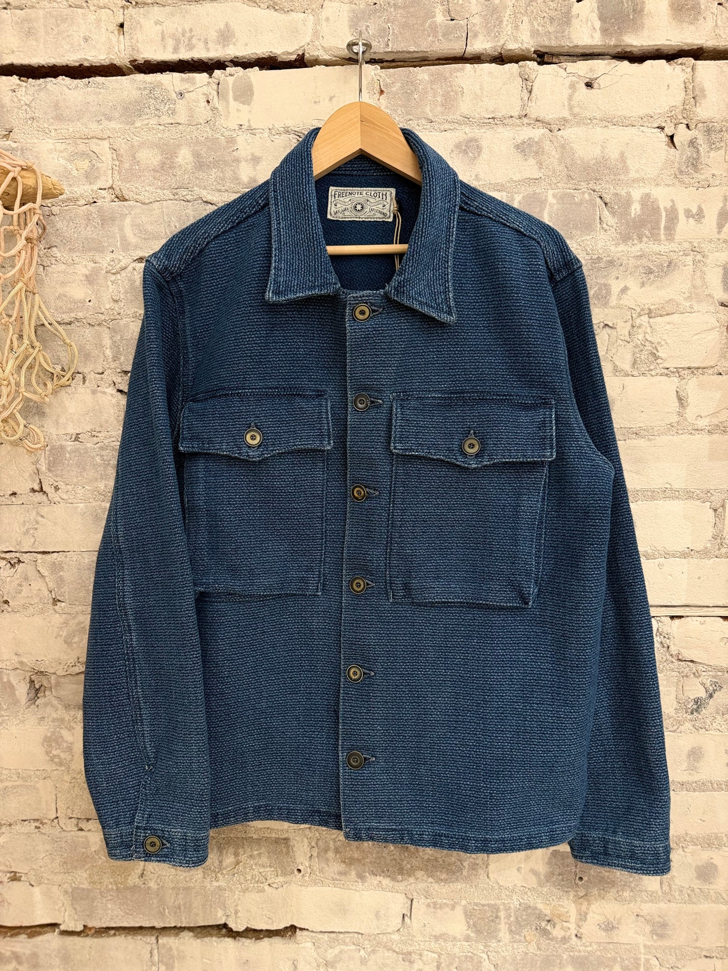 Midway Sashiko Jacket - 2 Year Wash - DUNE + SALT
