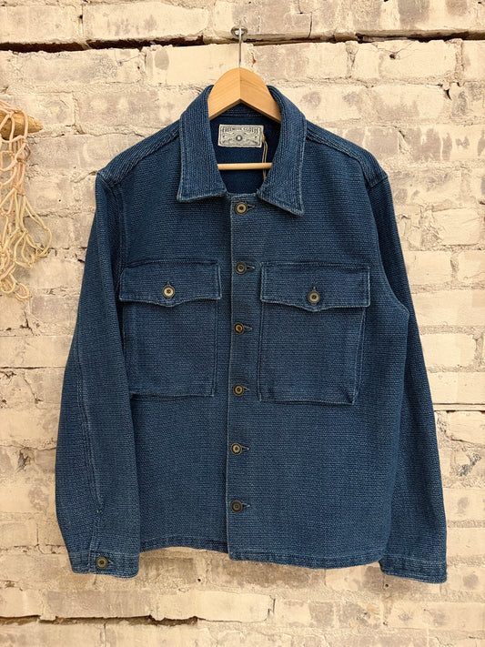 Midway Sashiko Jacket - 2 Year Wash - DUNE + SALT