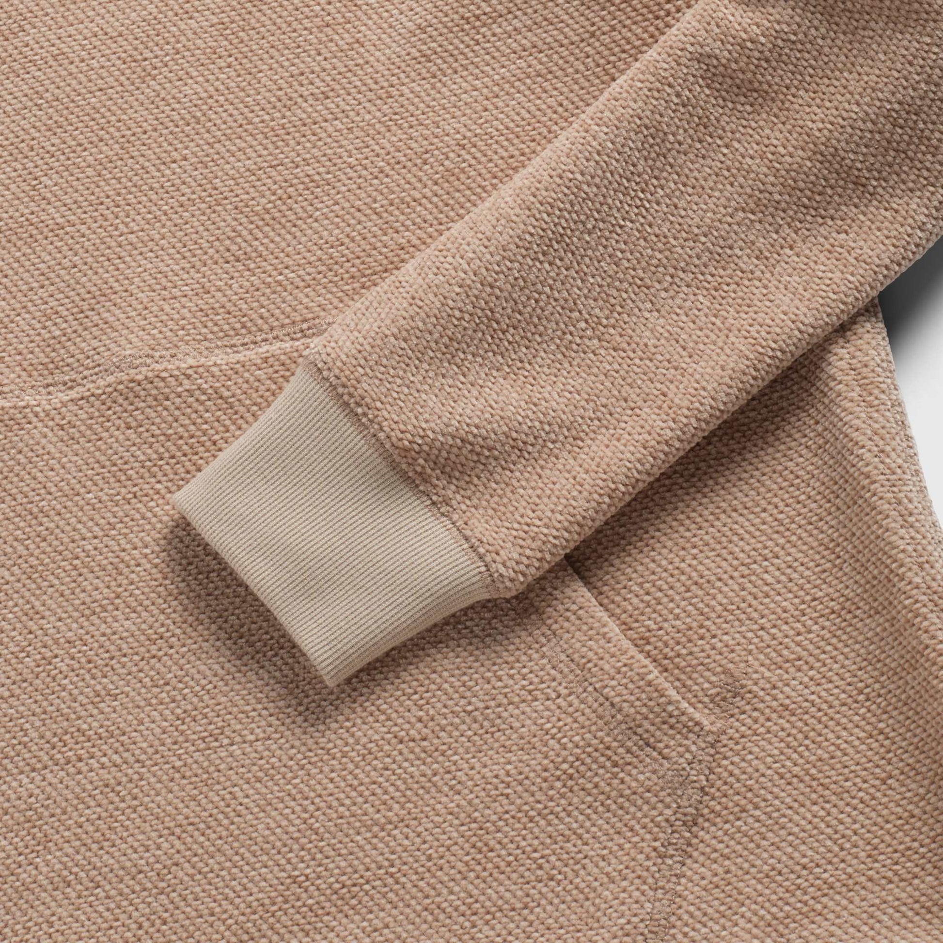 Surfside Supply Dave Chenille Hoodie - Cobblestone Rosy Brown