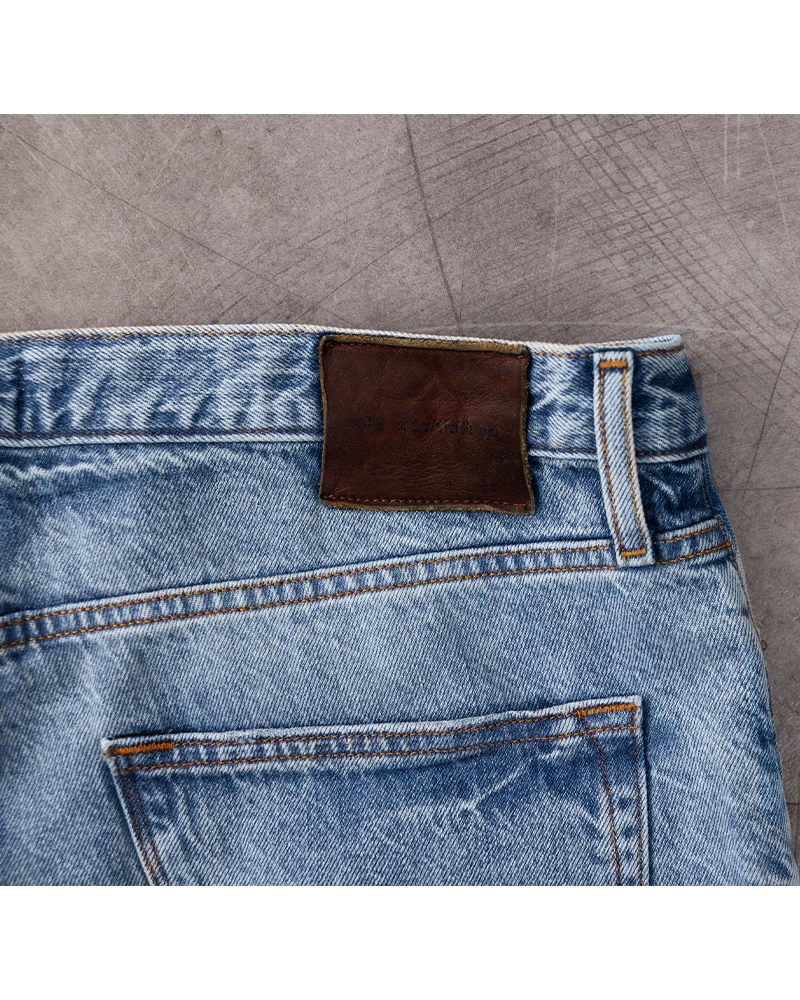 Harlan Straight Archive Selvedge 12oz - Decade Wash - DUNE + SALT