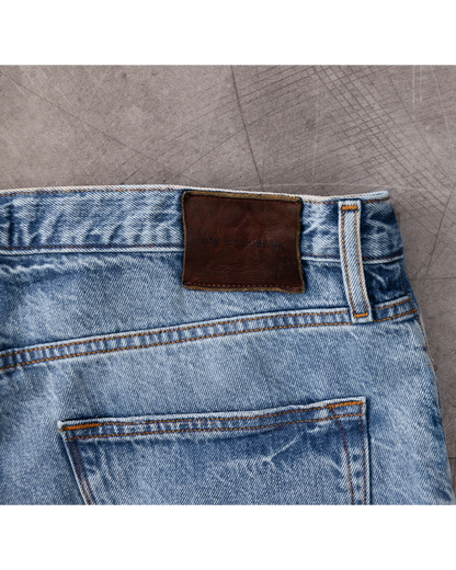 Harlan Straight Archive Selvedge 12oz - Decade Wash - DUNE + SALT