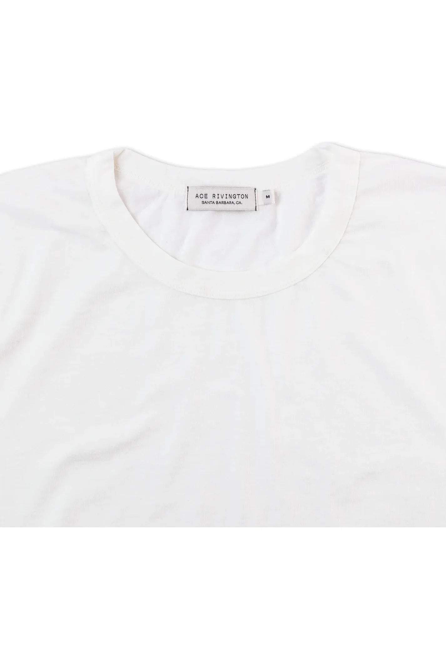 Supima SS Crewneck Tee - Chalk - DUNE + SALT