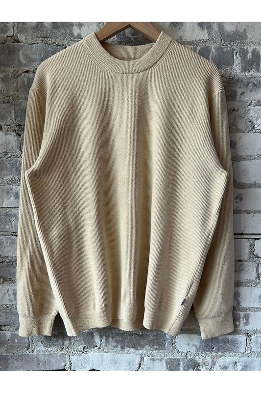 Danny Lightweight Sweater - Ecru - DUNE + SALT