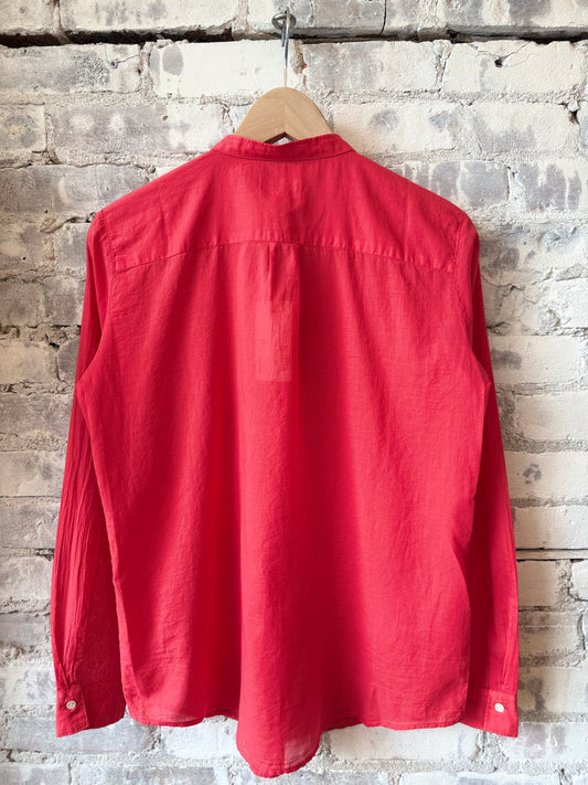 Hartford Women's Cartoon Woven Shirt - Tomato Tomato