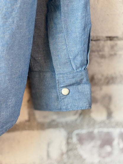 Cameron Woven Shirt - Medium Blue