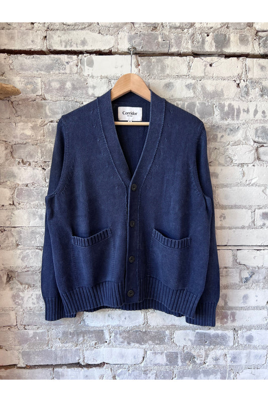 Acid Wash Cardigan - Midnight - DUNE + SALT
