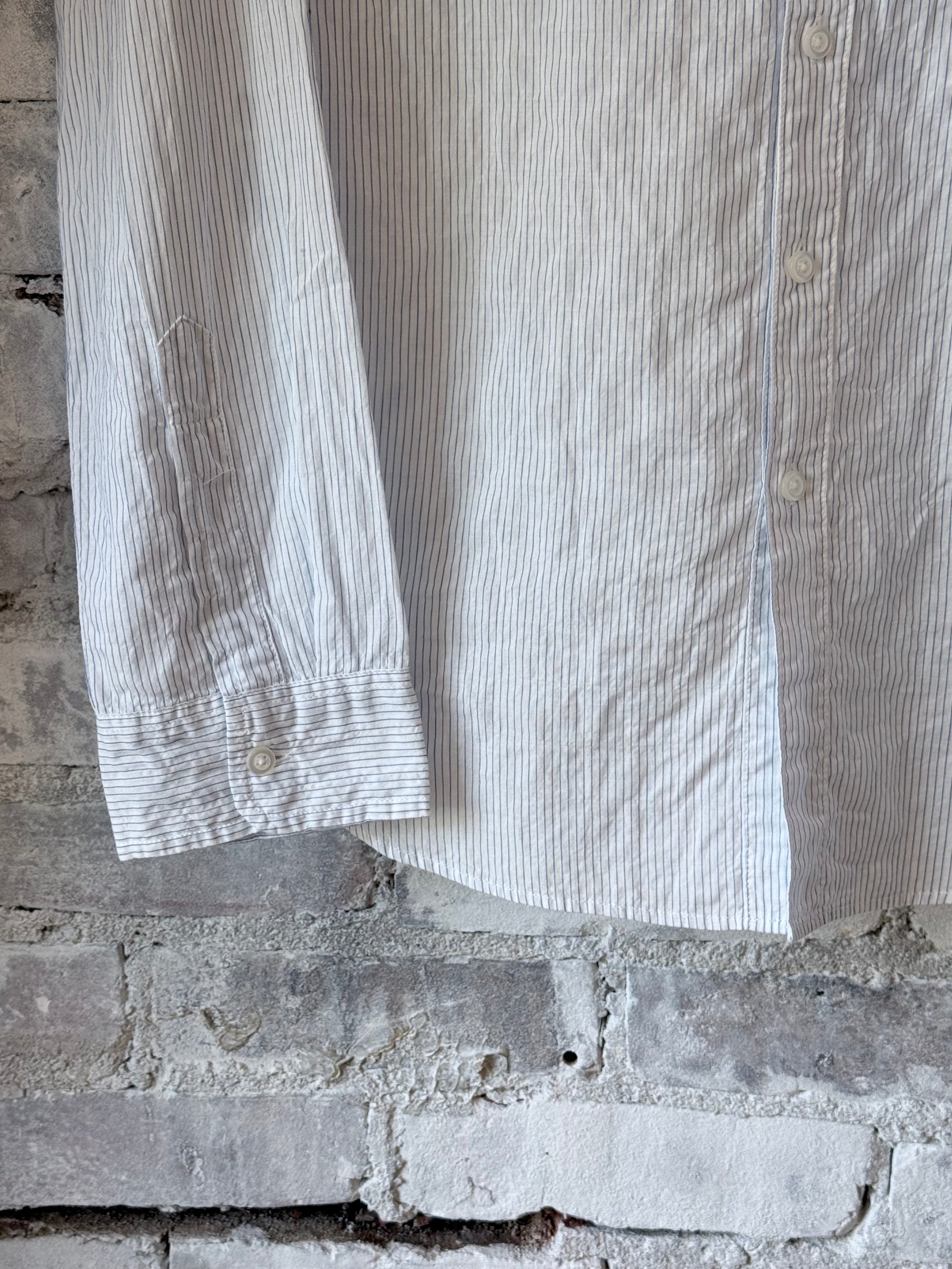 Naomi Shirt - White Stripe - DUNE + SALT